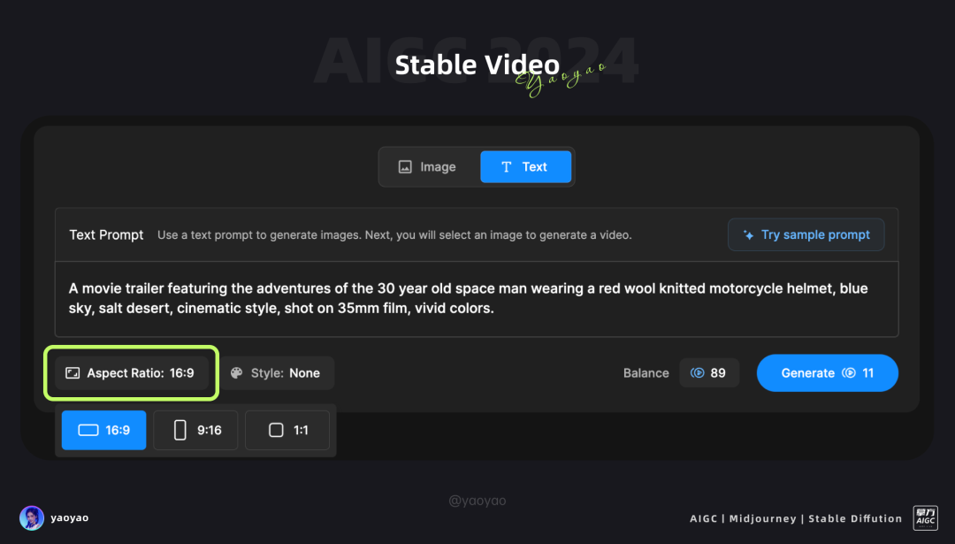 Stable Video零基础使用教程及应用案例