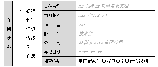 当开发和测试不再吐槽你的需求文档之后…