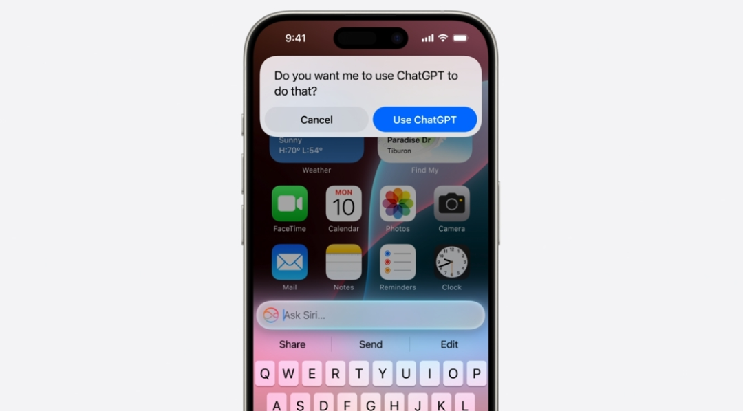 WWDC24：苹果人工智能上线，Siri与ChatGPT整合惹怒马斯克