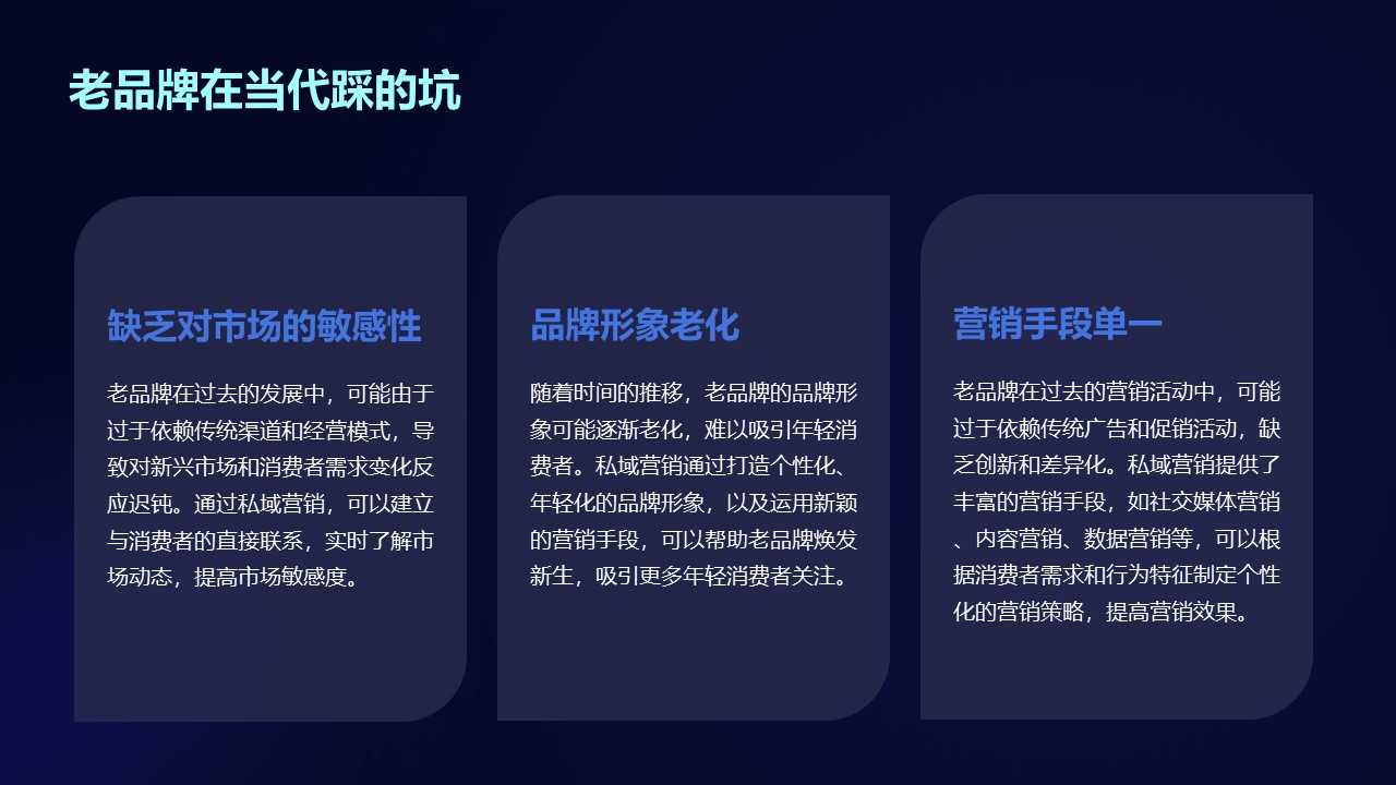 老品牌升级转型中，应该如何合理的将私域营销嵌入自己的营销体系之中？