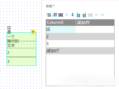 【原型设计】在Axure中继器数据添加换行文本的方法